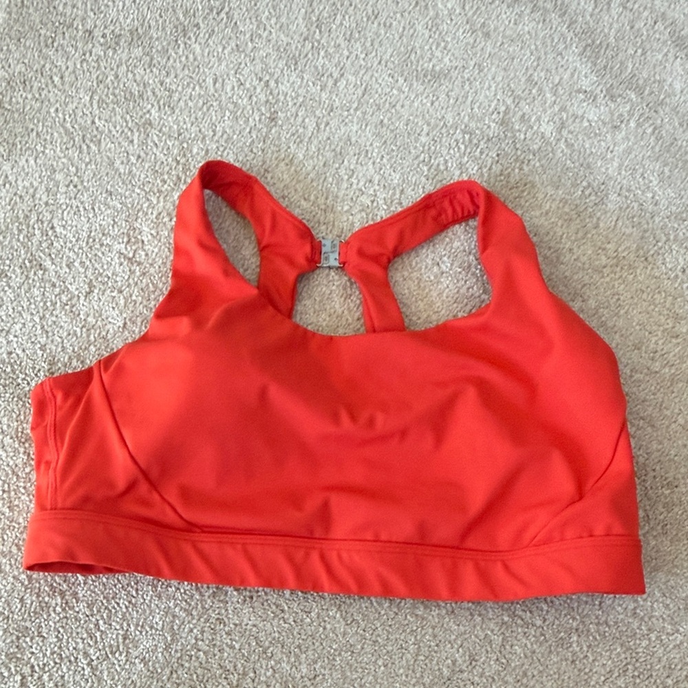 Athleta Vibrant Orange Bikini Top
